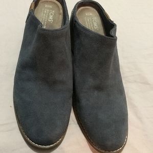 Toms Gray Suede 10W